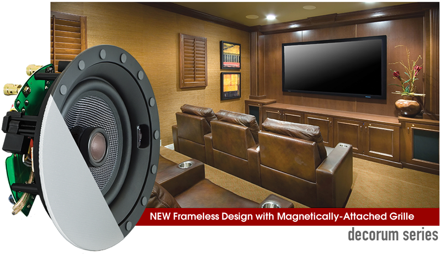 Preference Decorum Sereis Frameless Speakers
